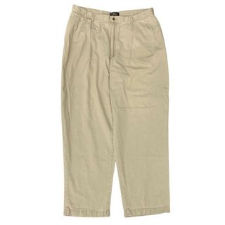 RRL - ダブルアールエル チノパンツ 90S 三ツ星タグ ベージュ RRL - ダブルアールエル チノパンツ 90S 三ツ星タグ ベージュ