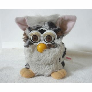 トミー(TOMMY)の希少　初代　ファービー　ヒョウ柄　人形　ぬいぐるみ　1998年製　当時物　レトロ(ぬいぐるみ)