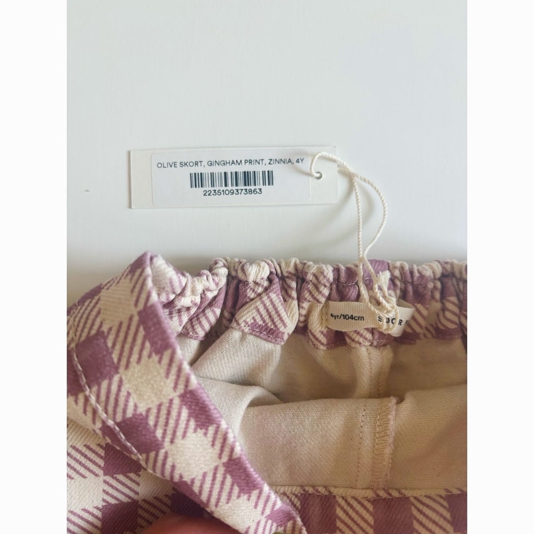 SOOR PLOOM - soor ploom olive skort- gingham zinniaの通販 by SOOR PLOOM - soor ploom olive skort- gingham zinniaの通販 by