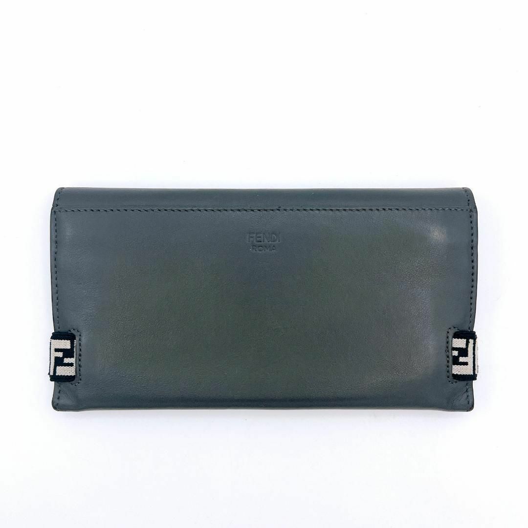 FENDI - フェンディ ズッカ柄 二つ折り ロングウォレット 長財布 FENDI - フェンディ ズッカ柄 二つ折り ロングウォレット 長財布