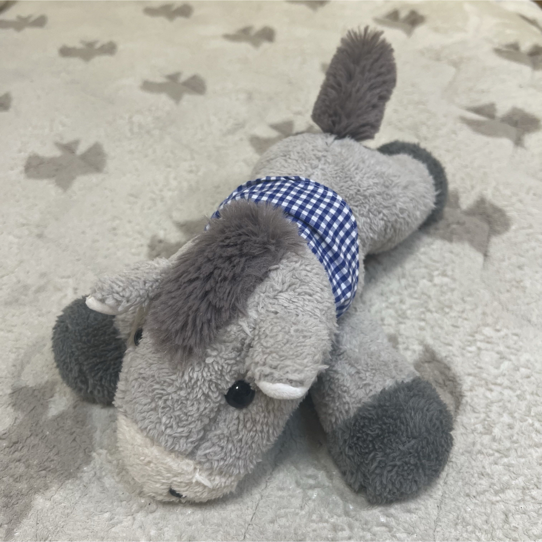 まきばちゃん グレー Sサイズ ぬいぐるみ 競馬の通販 by m's まきばちゃん グレー Sサイズ ぬいぐるみ 競馬の通販 by m's
