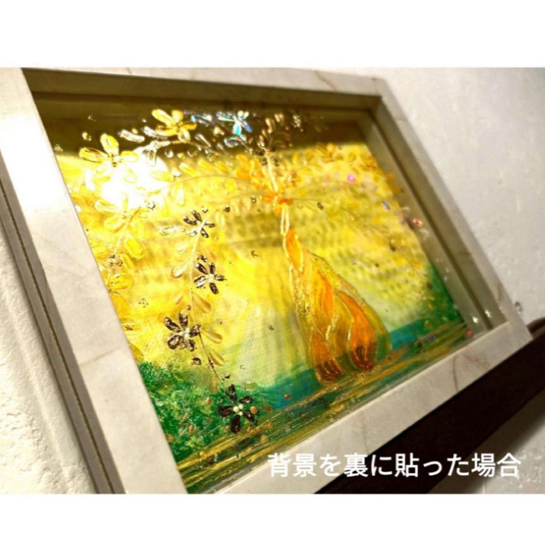 風水開運絵画*輝く幸せの招財樹〜花咲く光樹〜 金のなる木 花 風水開運絵画*輝く幸せの招財樹〜花咲く光樹〜 金のなる木 花