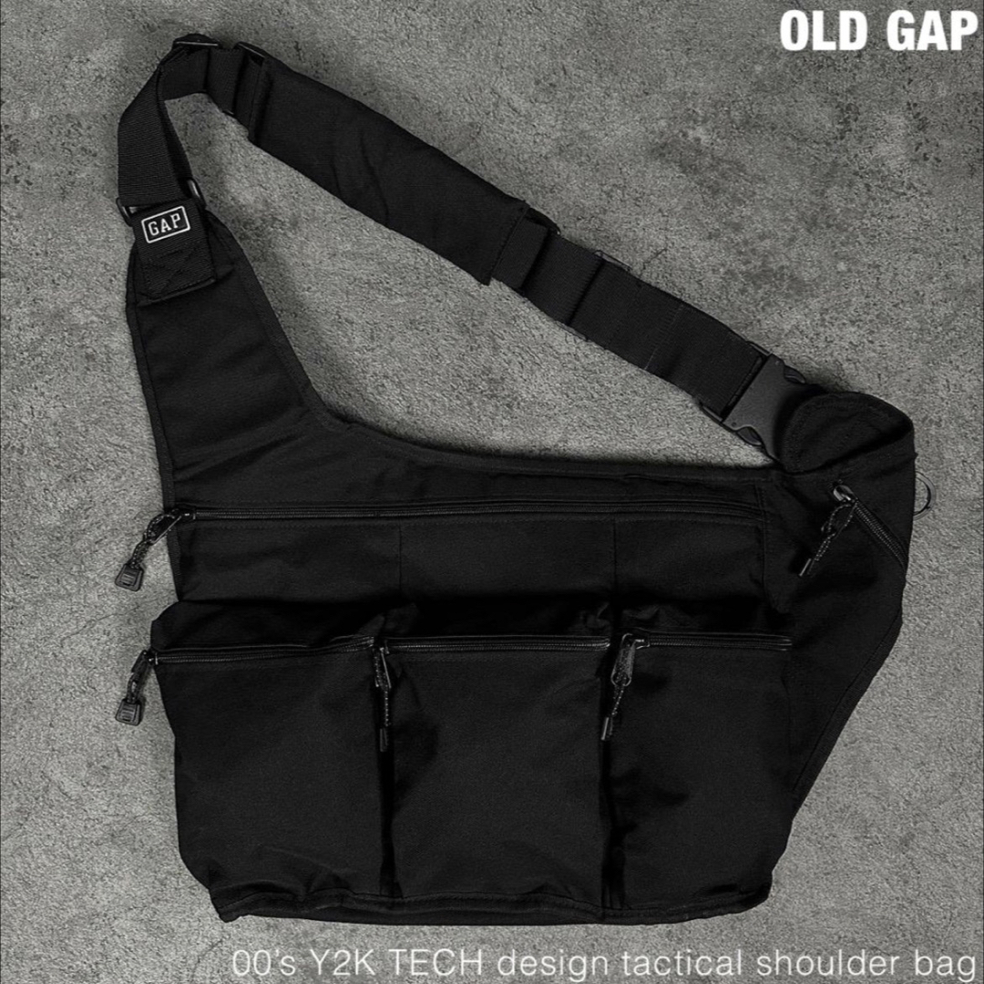 OLD GAP 00s Y2K TECH ワンショルダー ボディバッグ ギャップの OLD GAP 00s Y2K TECH ワンショルダー ボディバッグ ギャップの