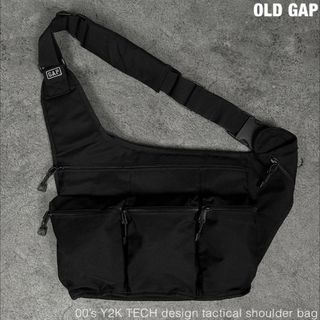 OLD GAP 00s Y2K TECH ワンショルダー ボディバッグ ギャップの OLD GAP 00s Y2K TECH ワンショルダー ボディバッグ ギャップの
