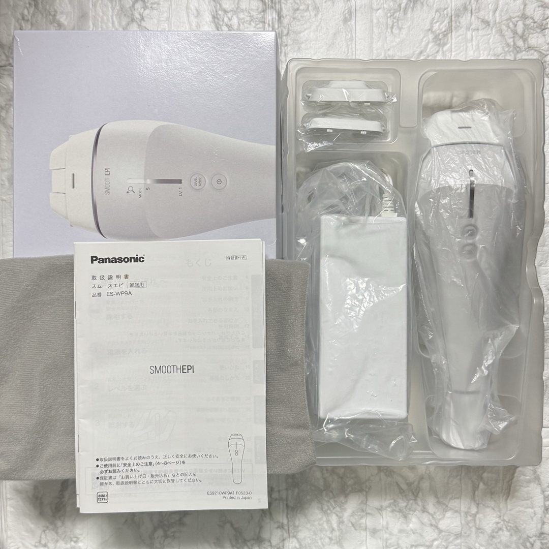 Panasonic - 【美品】Panasonic スムースエピ ES-WP9A 光美容器 Panasonic - 【美品】Panasonic スムースエピ ES-WP9A 光美容器