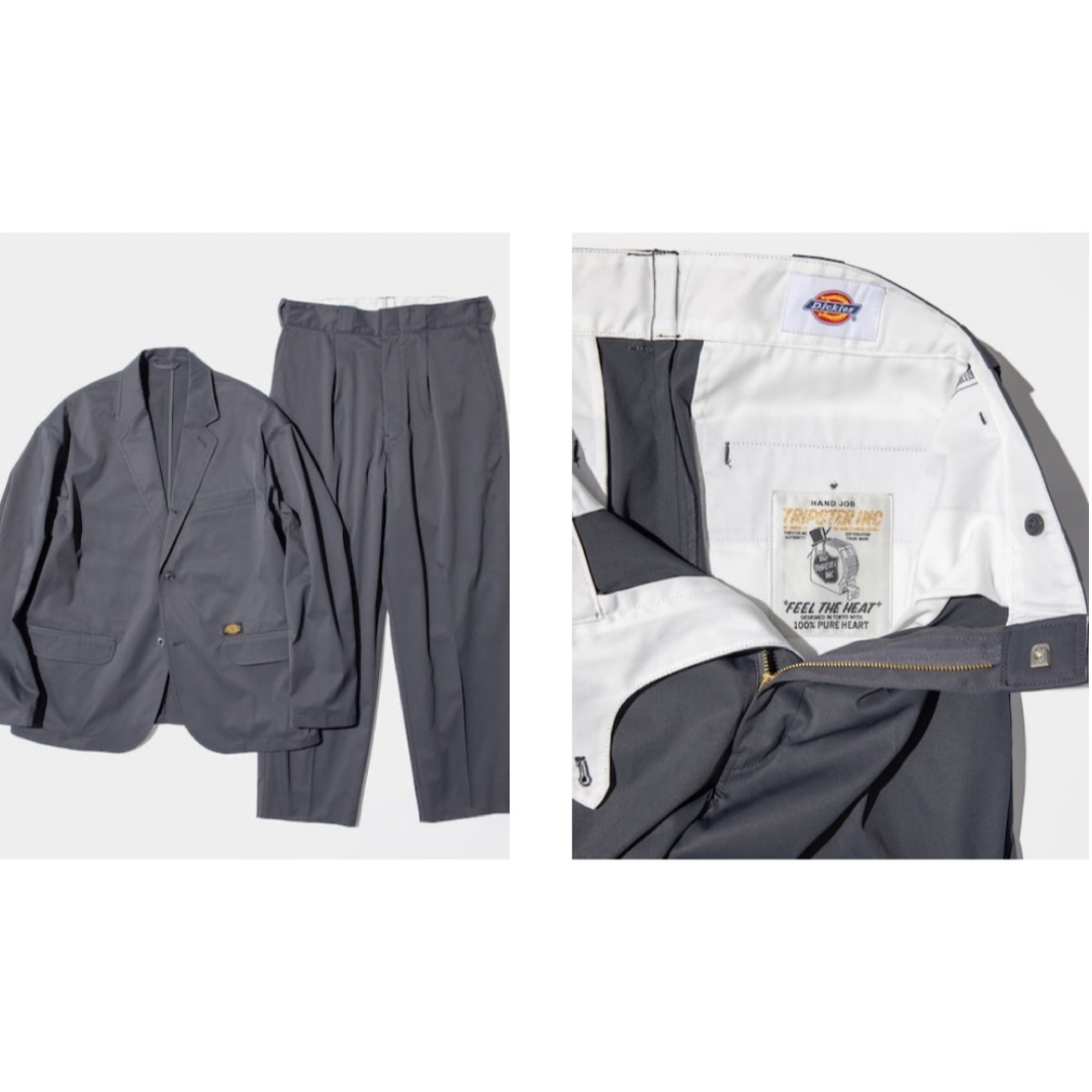 BEAMS - TRIPSTER dickies スーツ セットアップ チャコール BEAMS - TRIPSTER dickies スーツ セットアップ チャコール