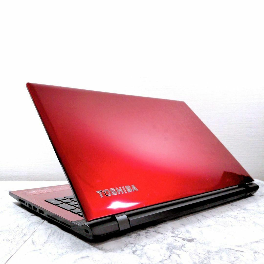 東芝 - MT4 東芝 薄型ノートパソコン レッド 赤 8GB 高速SSD WEB 東芝 - MT4 東芝 薄型ノートパソコン レッド 赤 8GB 高速SSD WEB