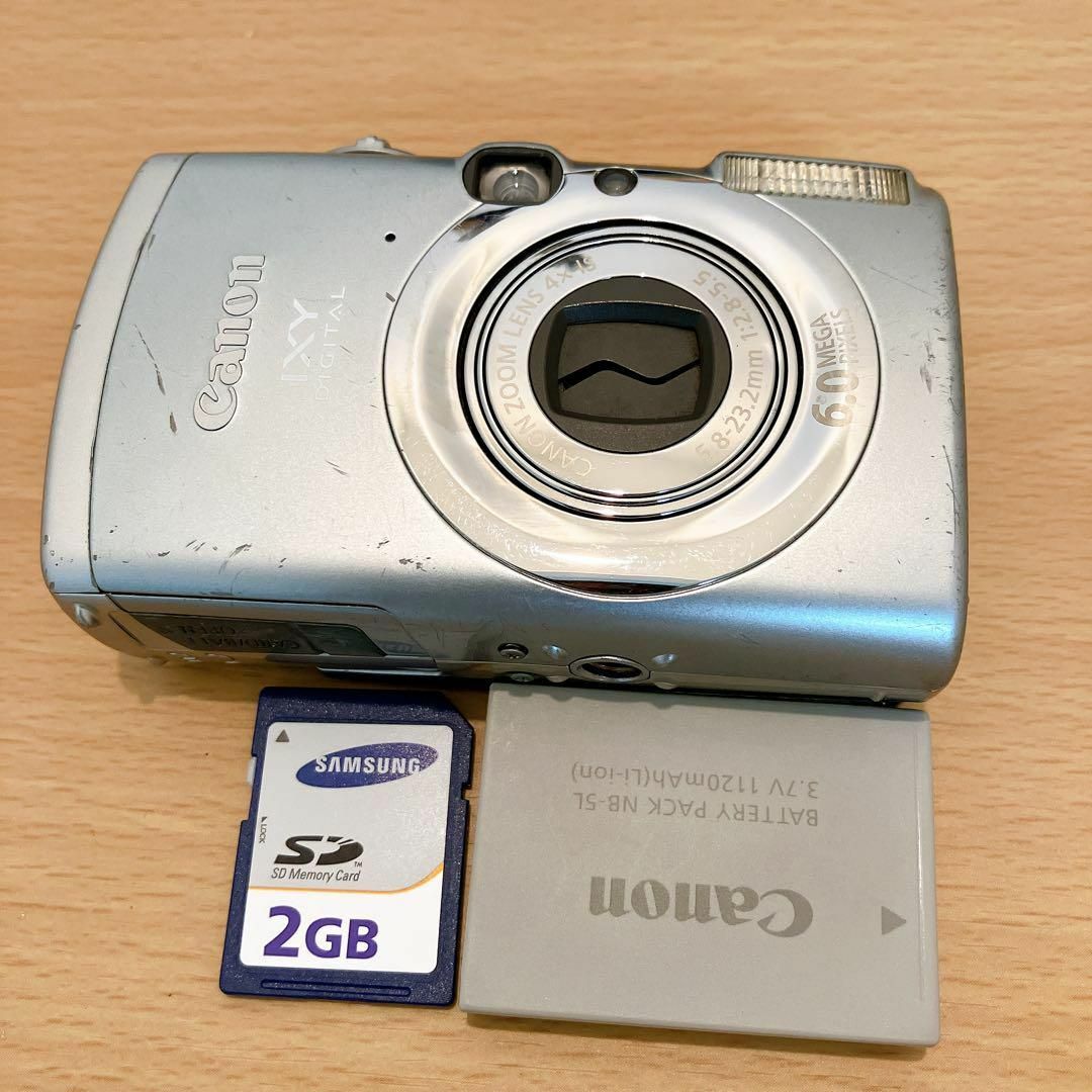 Canon キヤノン IXY DIGITAL 800IS コンデジ 動作確認済の通販 Canon キヤノン IXY DIGITAL 800IS コンデジ 動作確認済の通販