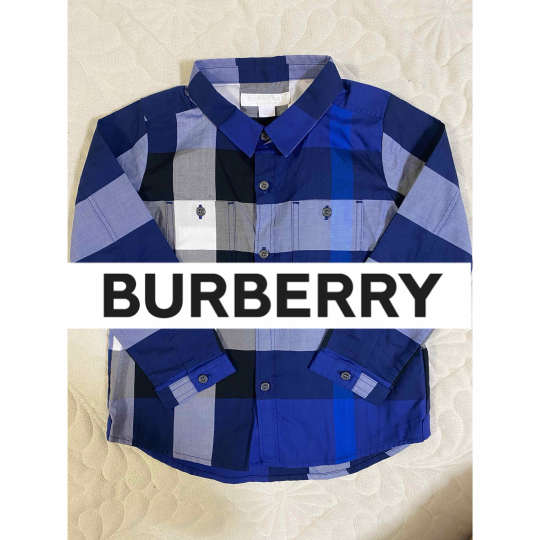 BURBERRY - バーバリー　チェック　長袖シャツ