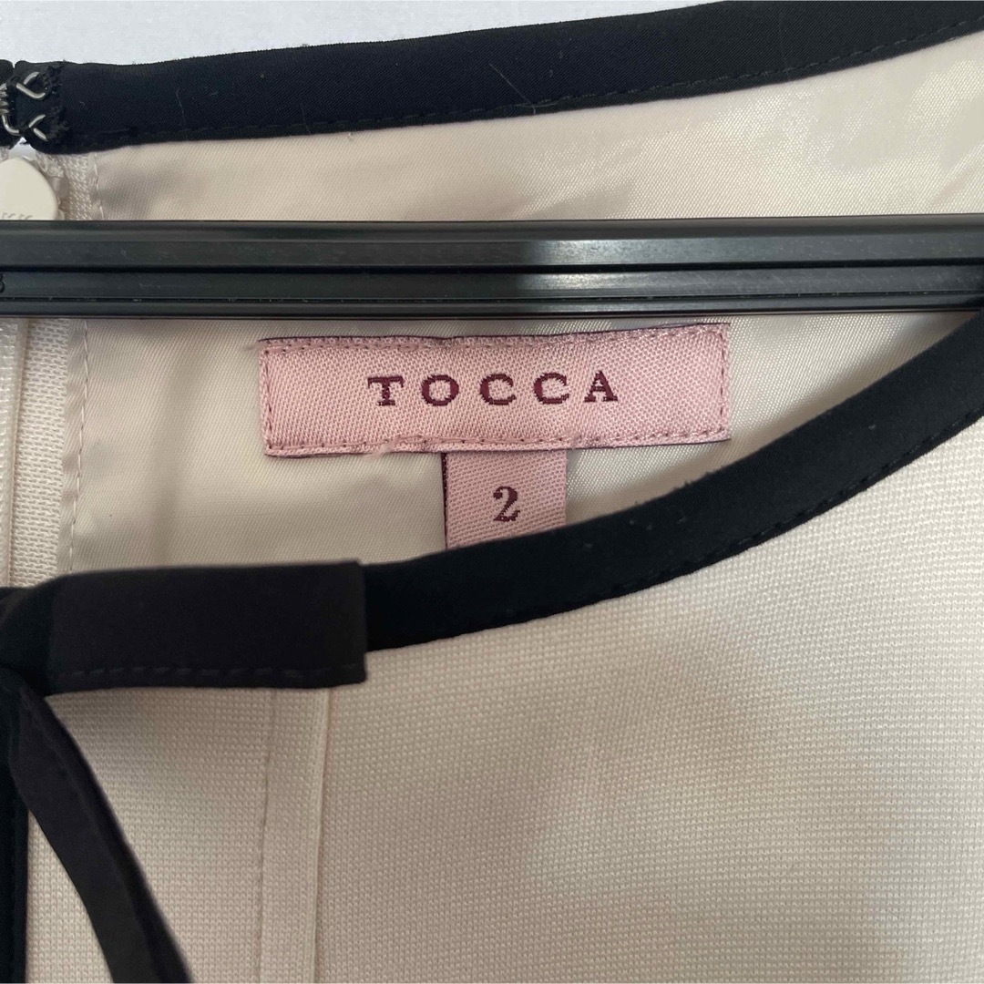 TOCCA - 美品 TOCCA 洗える LUCE 長袖 9号 2ブラック ベージュ TOCCA - 美品 TOCCA 洗える LUCE 長袖 9号 2ブラック ベージュ