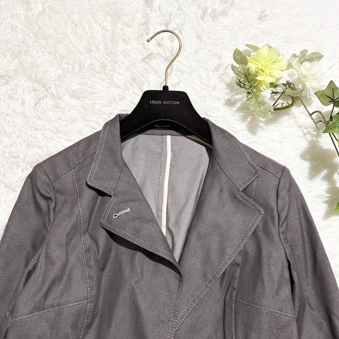 AQUA SCUTUM - 希少 シルク Aquascutum テーラード ジャケット AQUA SCUTUM - 希少 シルク Aquascutum テーラード ジャケット