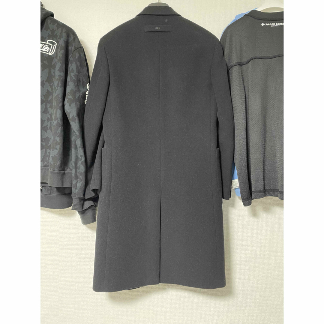 FEAR OF GOD - fear of god Zegna 黒 チェスターコート 46の通販 FEAR OF GOD - fear of god Zegna 黒 チェスターコート 46の通販