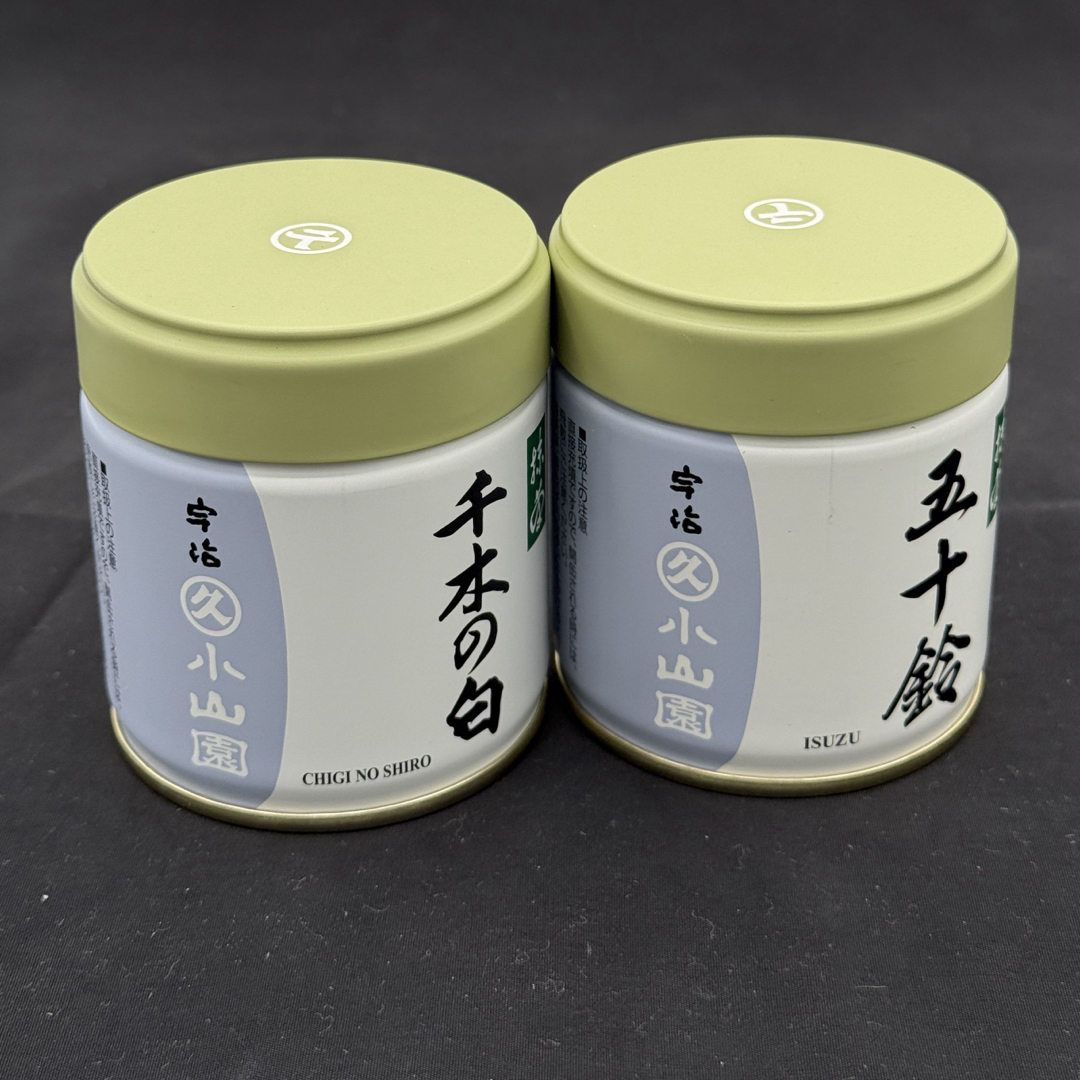丸久小山園 抹茶 千木の白40g 五十鈴40g 2缶の通販 by 佐藤's 丸久小山園 抹茶 千木の白40g 五十鈴40g 2缶の通販 by 佐藤's
