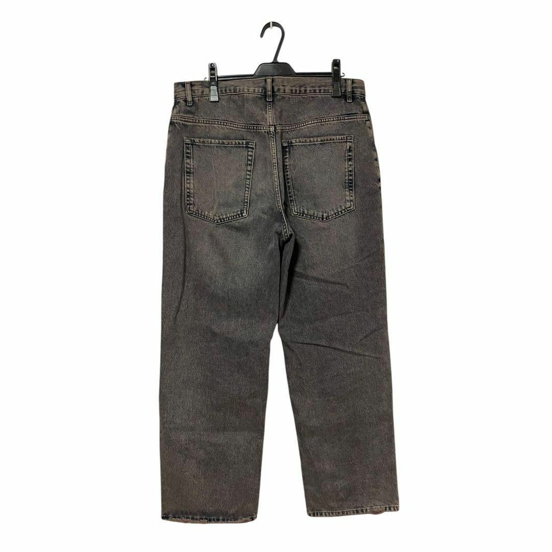 ZARA - ○中古 ZARA BAGGY FIT バギーデニム ブラックグレー ZARA - ○中古 ZARA BAGGY FIT バギーデニム ブラックグレー