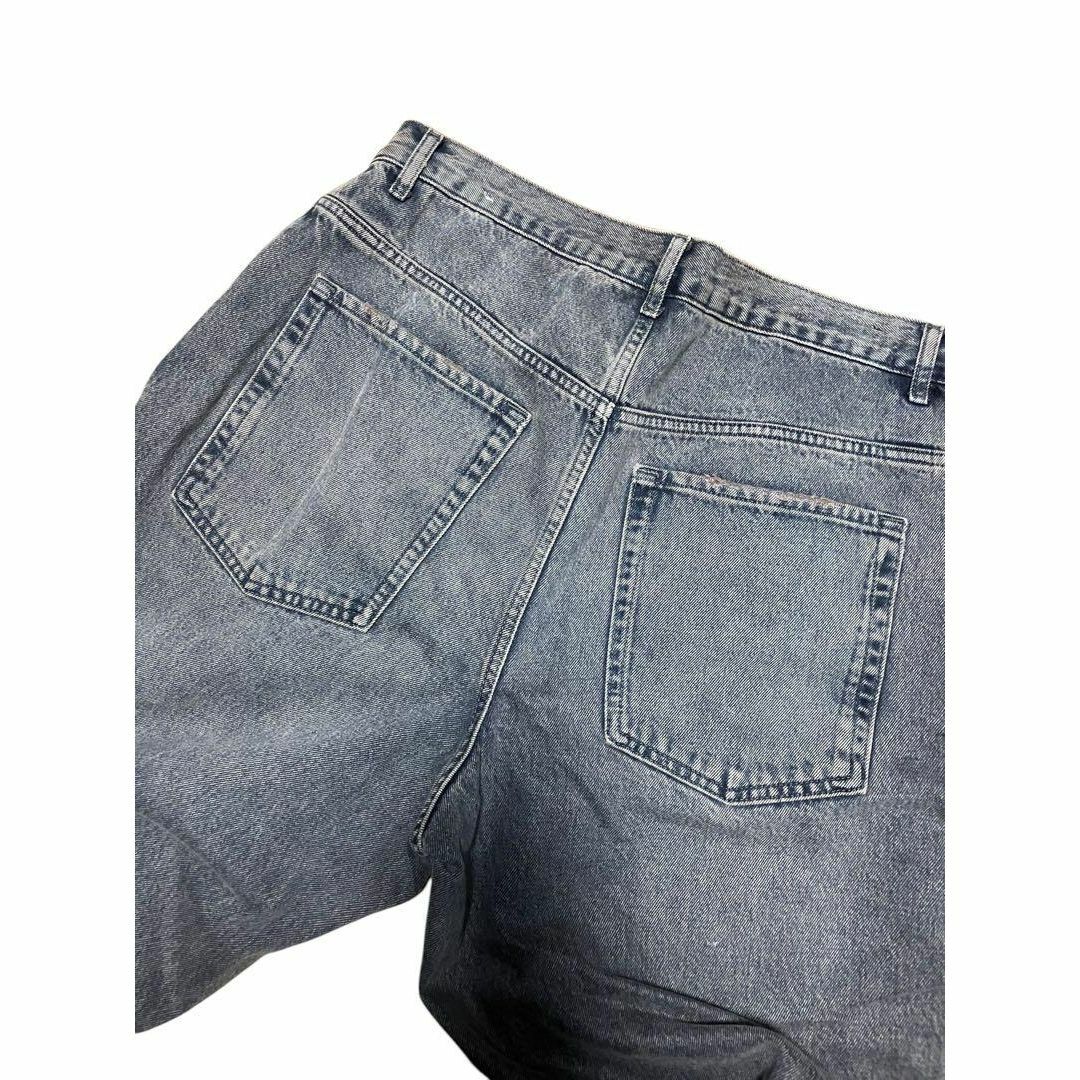 ZARA - ○中古 ZARA BAGGY FIT バギーデニム ブラックグレー ZARA - ○中古 ZARA BAGGY FIT バギーデニム ブラックグレー