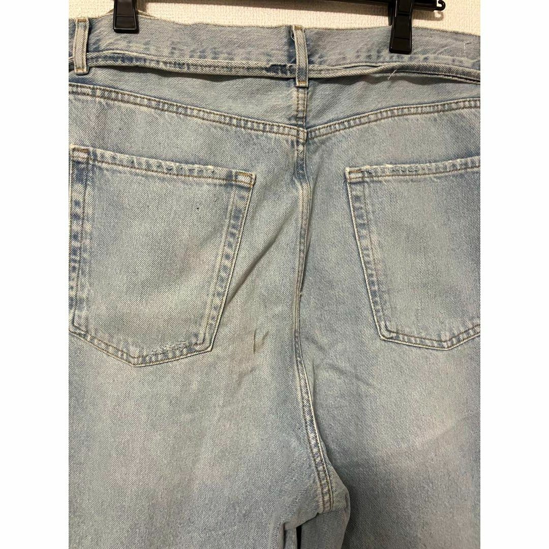 ZARA - ○中古 ZARA ダメージスーパーバギーデニム ブルー JP32 ZARA - ○中古 ZARA ダメージスーパーバギーデニム ブルー JP32