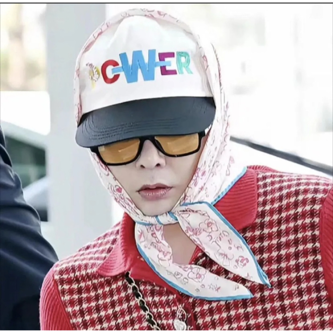 PEACEMINUSONE - G-DRAGON POWER キャップ パワー 帽子 ジヨン PEACEMINUSONE - G-DRAGON POWER キャップ パワー 帽子 ジヨン