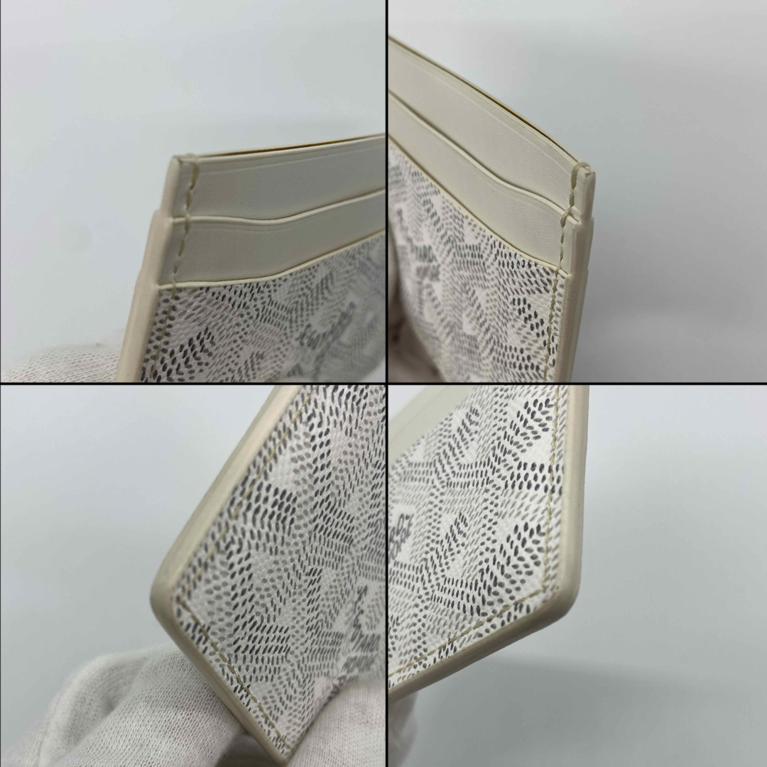 GOYARD - GOYARD ゴヤール カードケース パスケース レザー 本革 GOYARD - GOYARD ゴヤール カードケース パスケース レザー 本革