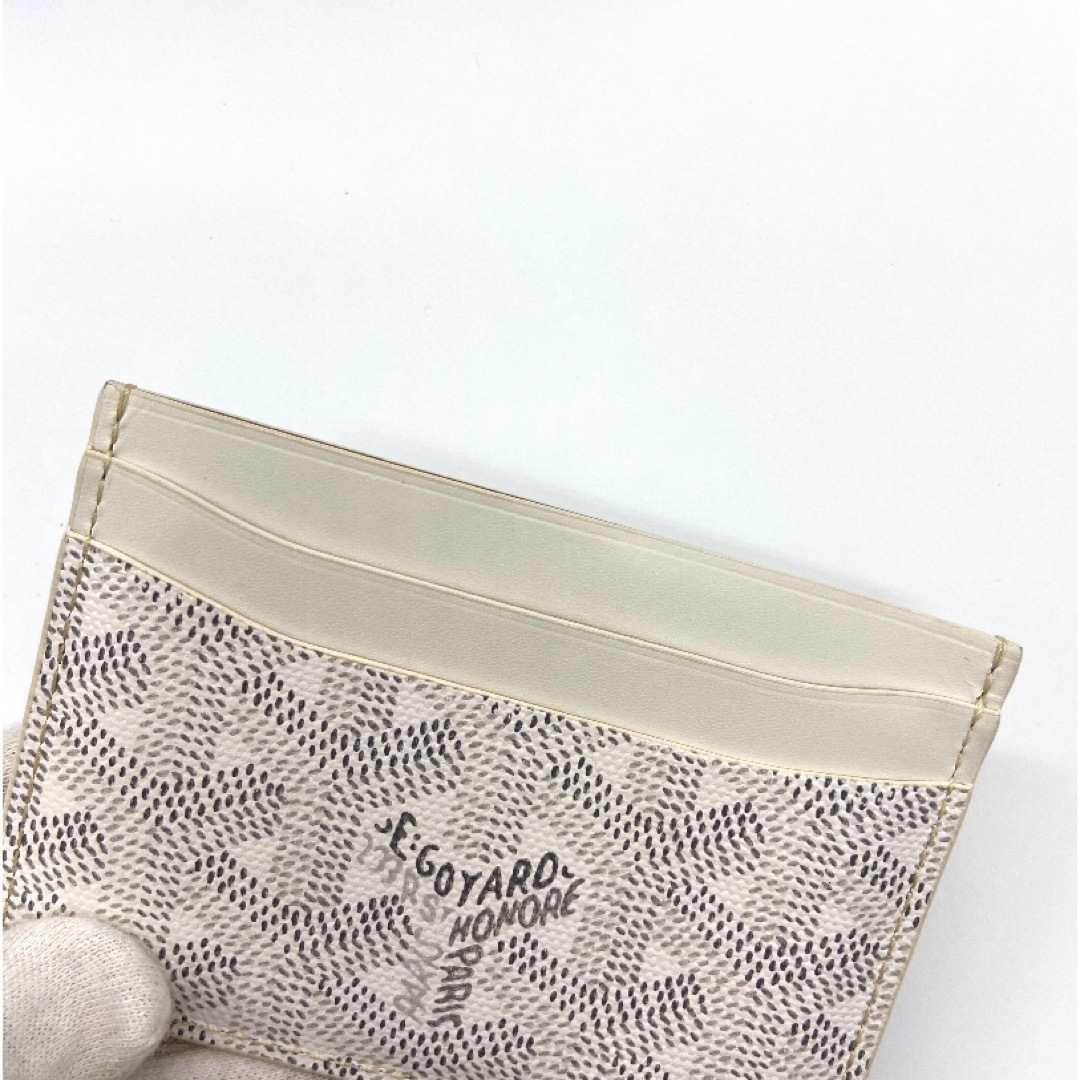 GOYARD - GOYARD ゴヤール カードケース パスケース レザー 本革 GOYARD - GOYARD ゴヤール カードケース パスケース レザー 本革