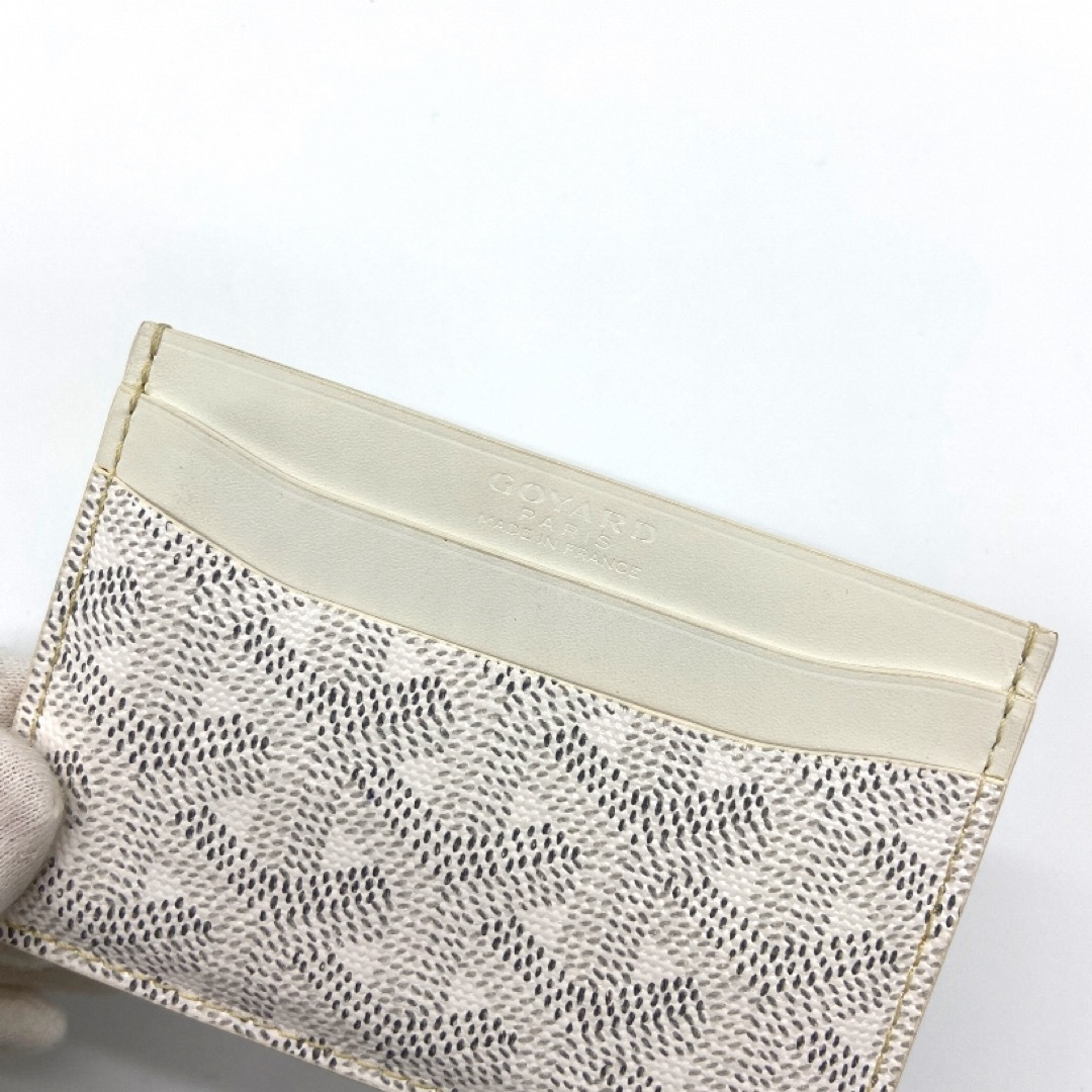 GOYARD - GOYARD ゴヤール カードケース パスケース レザー 本革 GOYARD - GOYARD ゴヤール カードケース パスケース レザー 本革