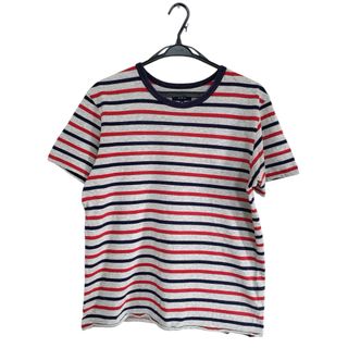 SHIPS - SHIPS シップス Tシャツ・カットソー L 白xグレーx青系 SHIPS - SHIPS シップス Tシャツ・カットソー L 白xグレーx青系