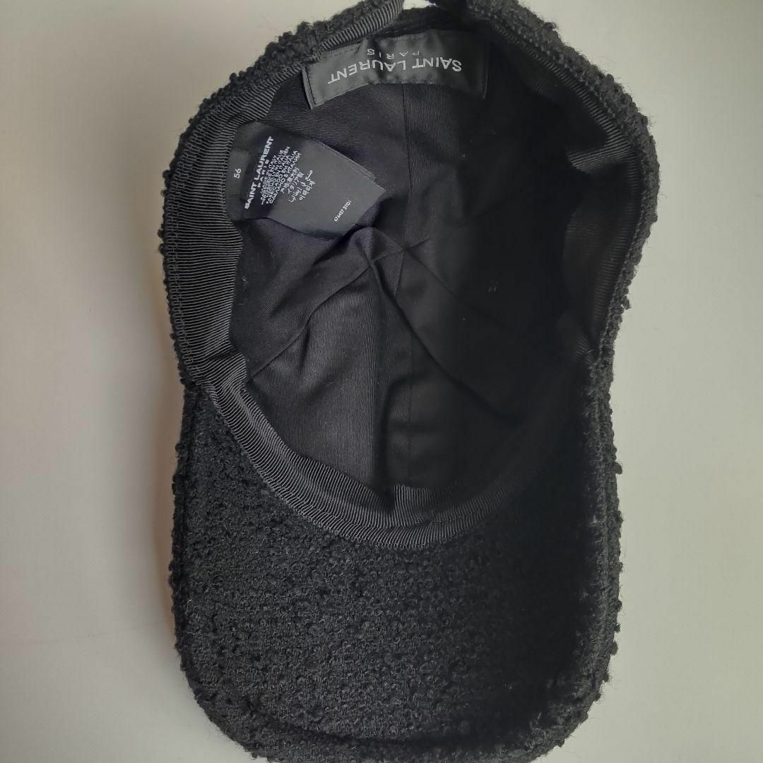 SAINT LAURENT - 美品 サンローランパリ ツイード SL ロゴ SAINT LAURENT - 美品 サンローランパリ ツイード SL ロゴ