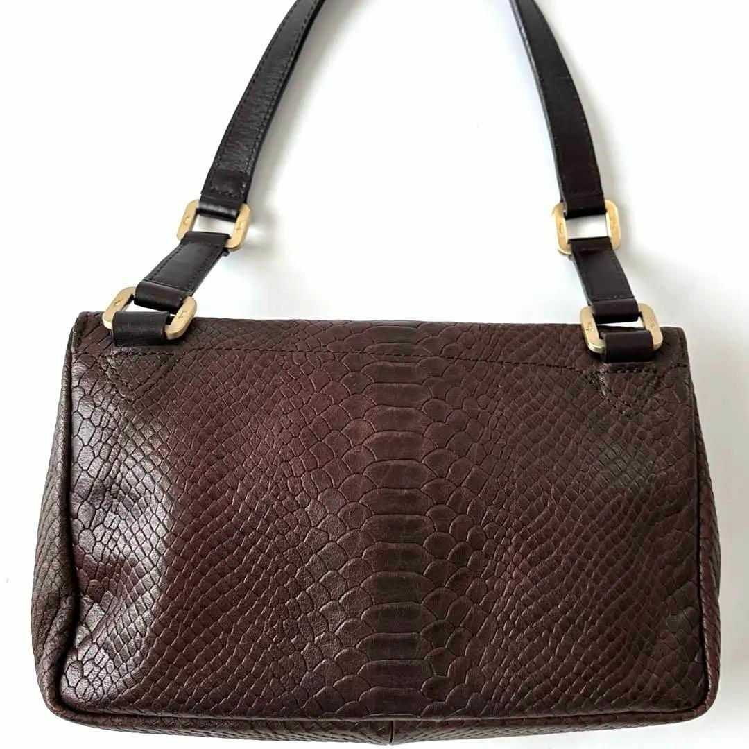 LONGCHAMP - 746 ロンシャン クロコ型押し ワンハンドルバッグ LONGCHAMP - 746 ロンシャン クロコ型押し ワンハンドルバッグ