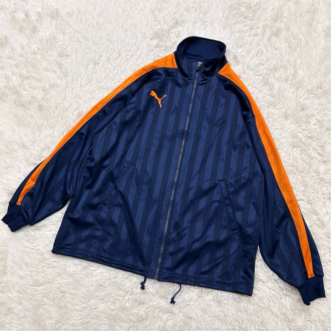 PUMA - PUMA プーマ*ジャージ トラックジャケット オレンジ Y2K PUMA - PUMA プーマ*ジャージ トラックジャケット オレンジ Y2K