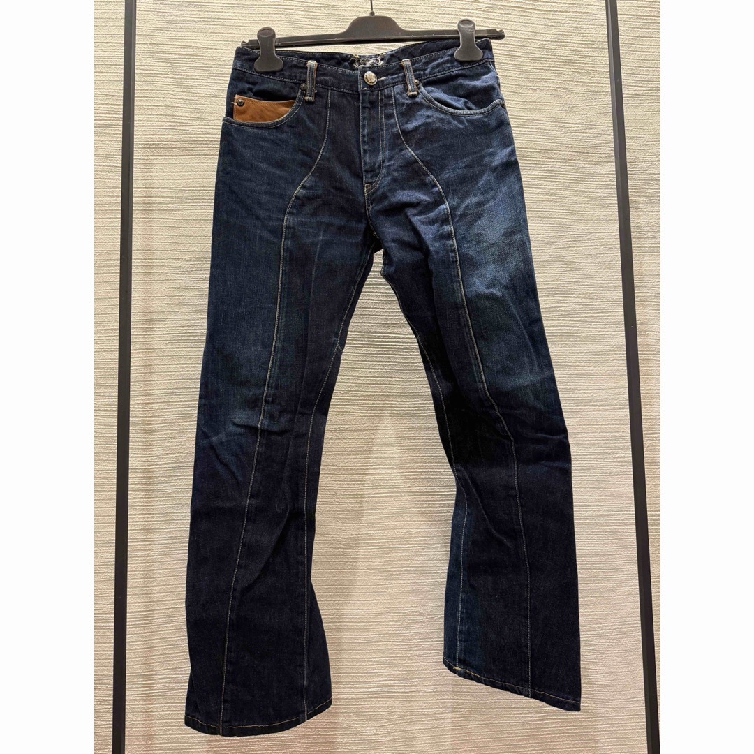 Obelisk - 00s archive obelisk flare denim デニム y2kの通販 Obelisk - 00s archive obelisk flare denim デニム y2kの通販