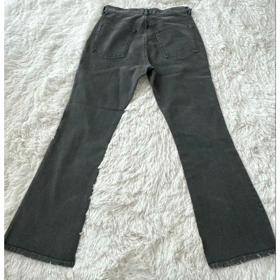 MADISONBLUE - 546 MADISON BLUE HEM CUT FLARE DENIM 01の通販 MADISONBLUE - 546 MADISON BLUE HEM CUT FLARE DENIM 01の通販