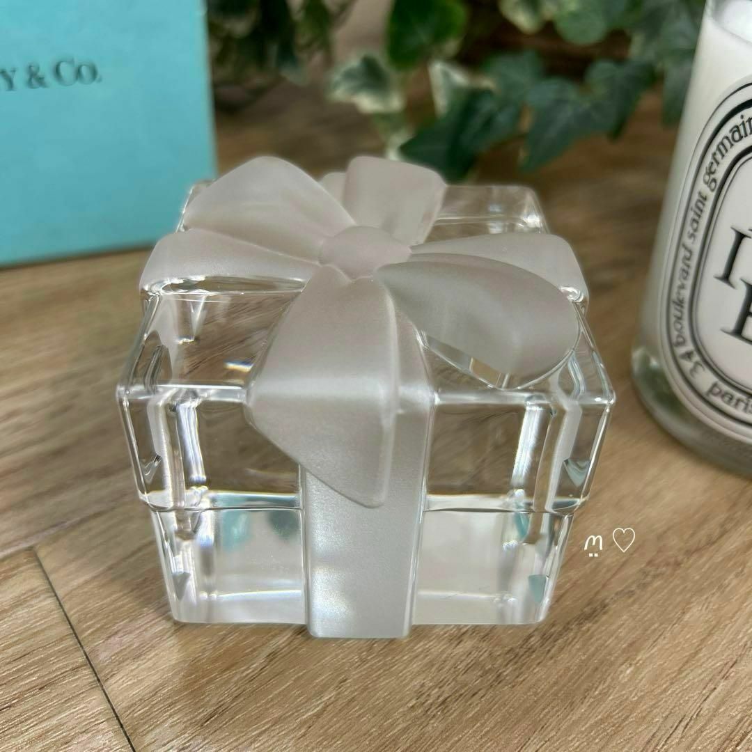 Tiffany & Co. - ティファニー ボウボックスペーパーウェイト Tiffany & Co. - ティファニー ボウボックスペーパーウェイト