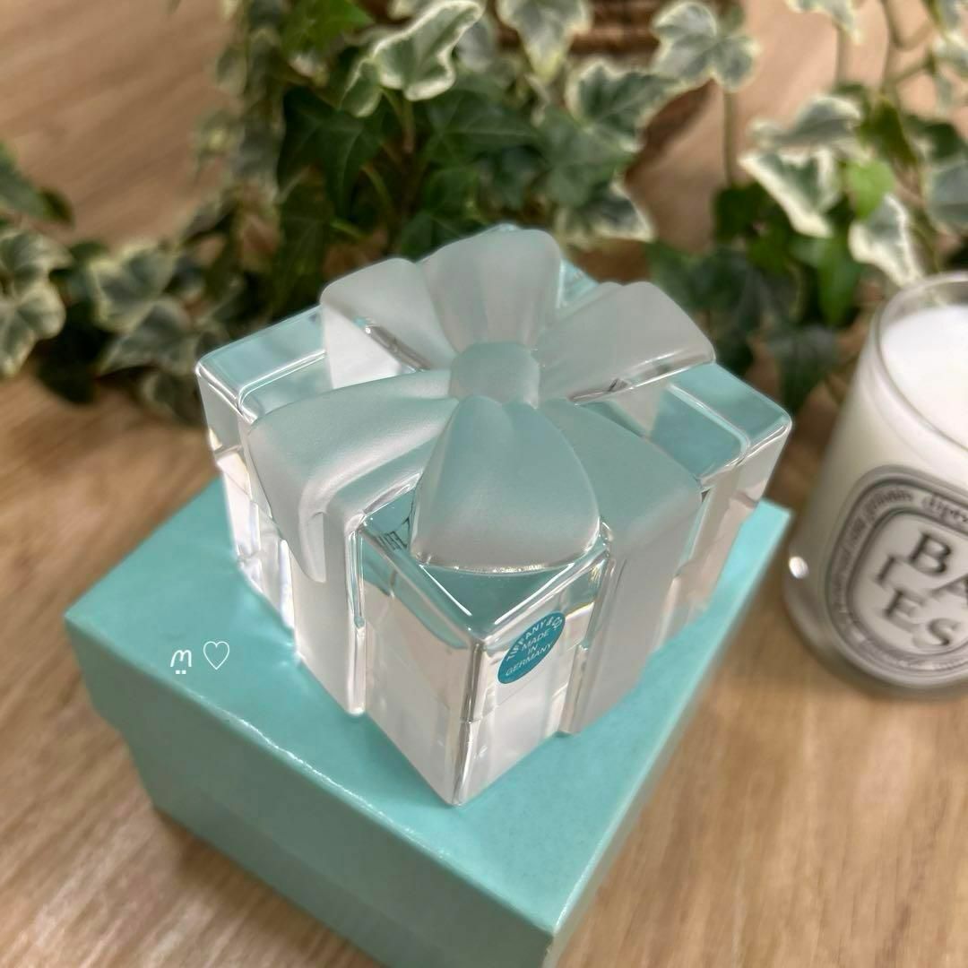 Tiffany & Co. - ティファニー ボウボックスペーパーウェイト Tiffany & Co. - ティファニー ボウボックスペーパーウェイト
