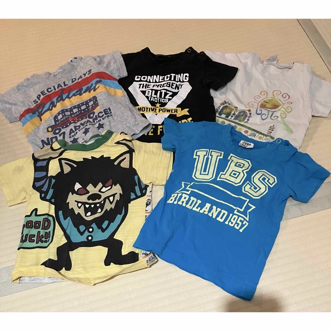 男の子 子供服 Tシャツ 90cm 95cm まとめ売り キッズ/ベビー/マタニティのキッズ服男の子用(90cm~)(Tシャツ/カットソー)の商品写真