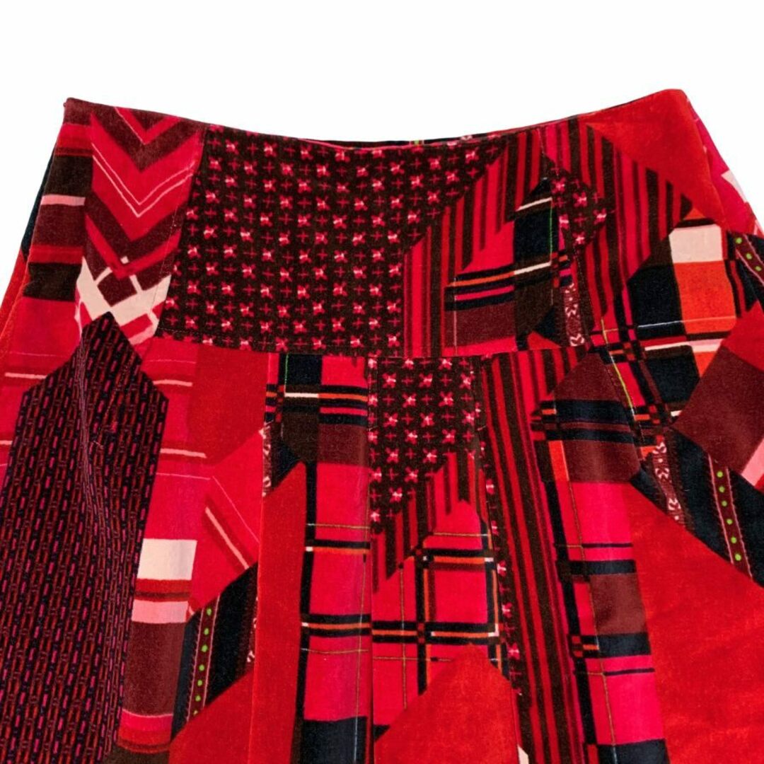 KENZO - ケンゾー スカート 総柄 コットン ひざ丈 ペチコート KENZO - ケンゾー スカート 総柄 コットン ひざ丈 ペチコート