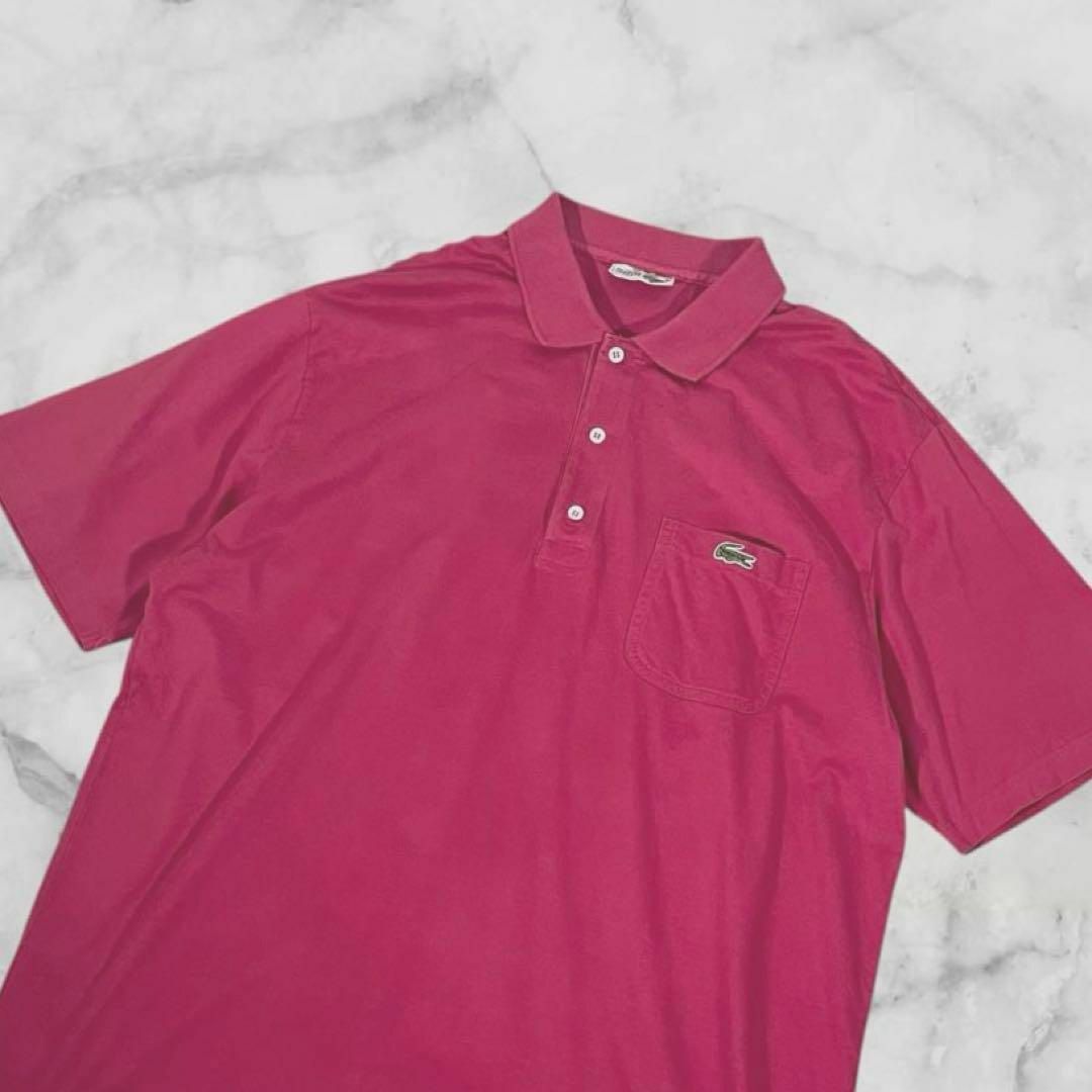 LACOSTE - 【80s】ラコステ/LACOSTE 半袖ポロシャツ フランス製 LACOSTE - 【80s】ラコステ/LACOSTE 半袖ポロシャツ フランス製
