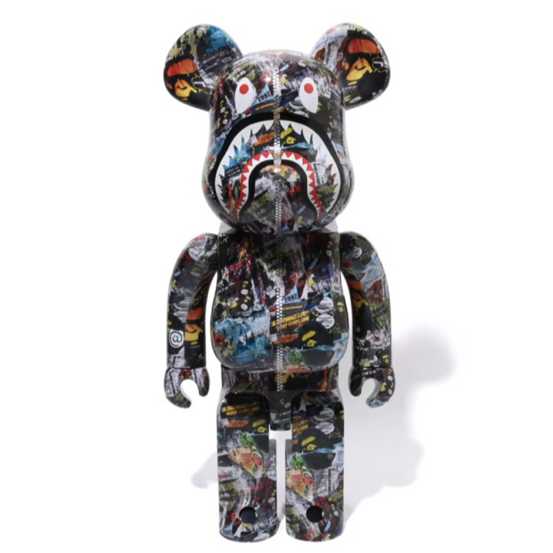 MEDICOM TOY - BE@RBRICK LEGACY CAMO SHARK GRAY 1000%の通販 MEDICOM TOY - BE@RBRICK LEGACY CAMO SHARK GRAY 1000%の通販