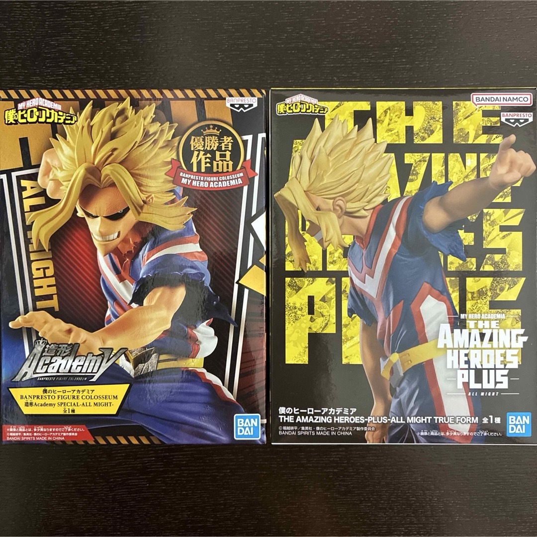 BANPRESTO - ヒロアカ オールマイト フィギュア セットの通販 by BANPRESTO - ヒロアカ オールマイト フィギュア セットの通販 by