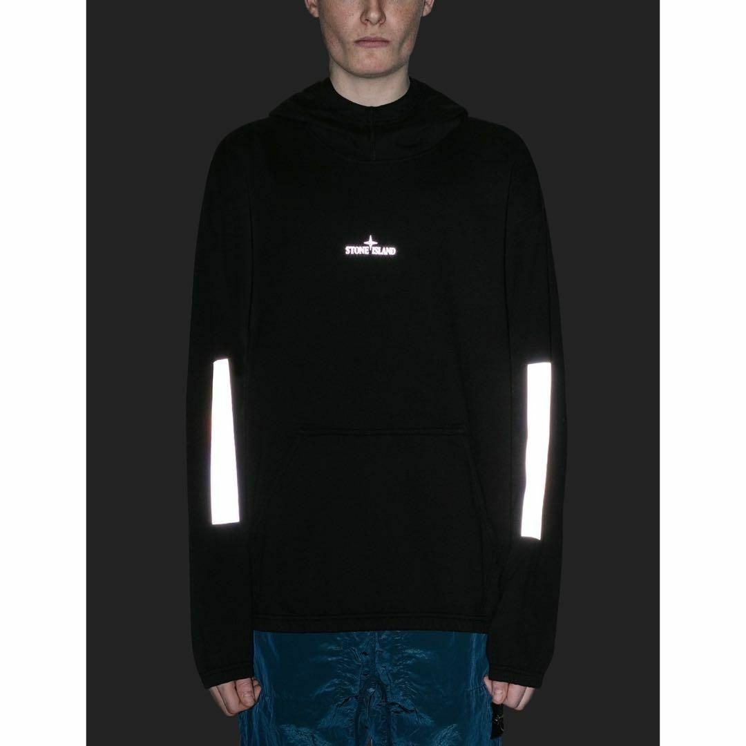 STONE ISLAND - 希少 STONE ISLAND LIGHTGAUZED FLEECEHOODIEの STONE ISLAND - 希少 STONE ISLAND LIGHTGAUZED FLEECEHOODIEの