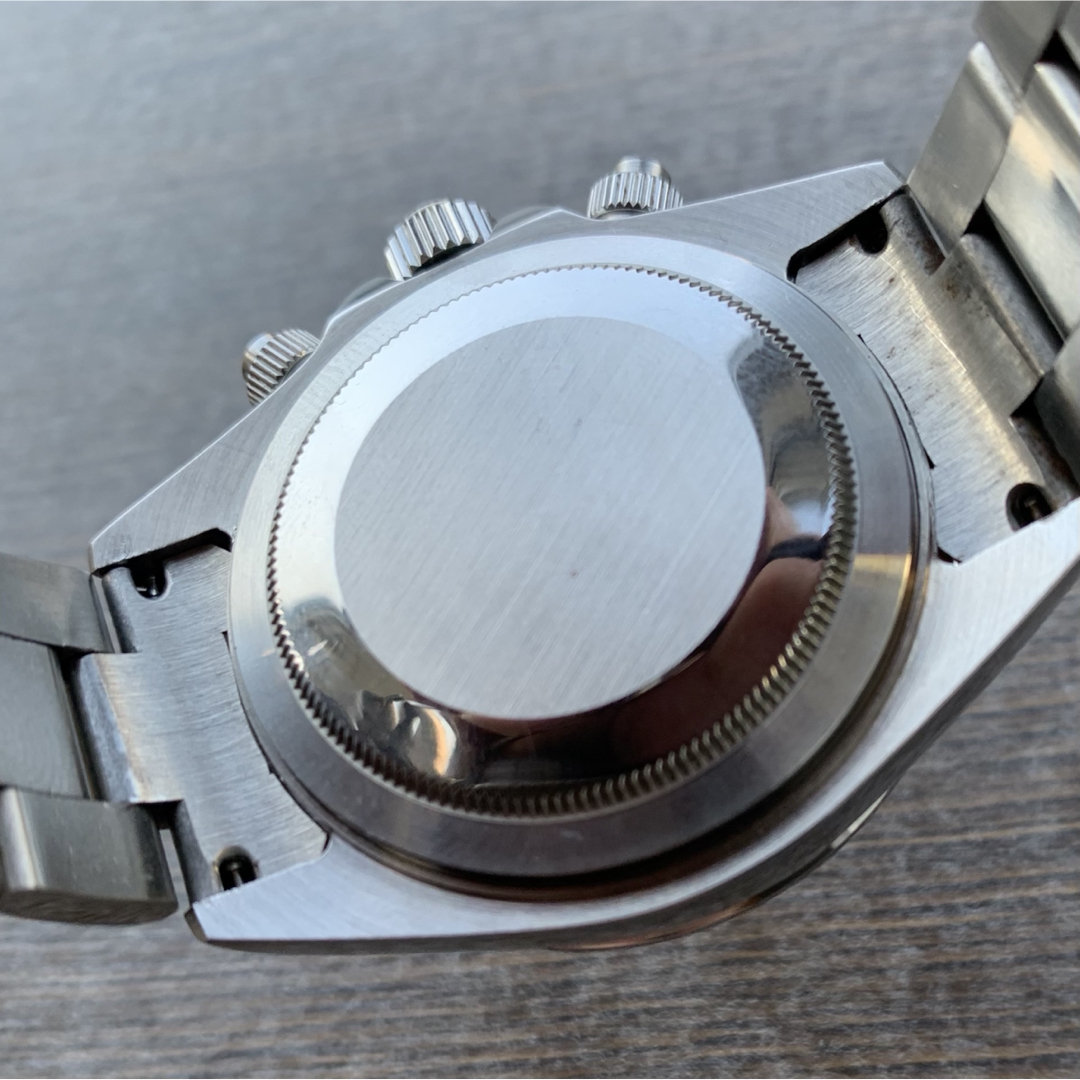 SEIKO - カスタム デイトナ ブルー VK63 mod クロノグラフ SEIKO - カスタム デイトナ ブルー VK63 mod クロノグラフ