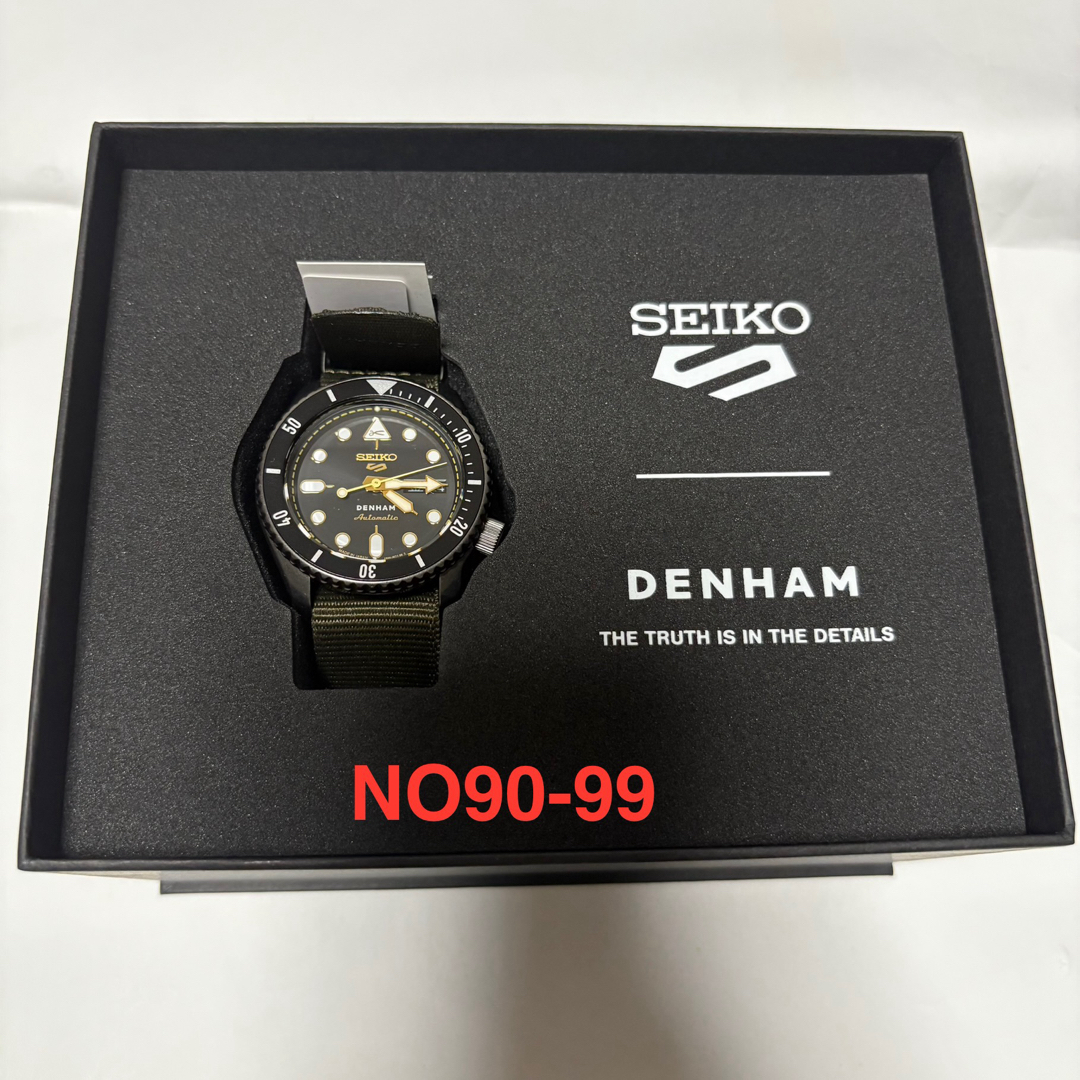 SEIKO - セイコー 5スポーツ デンハム コラボ SBSA283 SEIKO SEIKO - セイコー 5スポーツ デンハム コラボ SBSA283 SEIKO