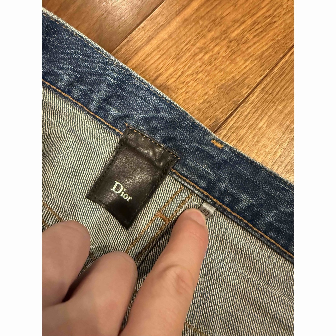 DIOR HOMME - Dior Homme ラスターコーティング デニム coated DIOR HOMME - Dior Homme ラスターコーティング デニム coated