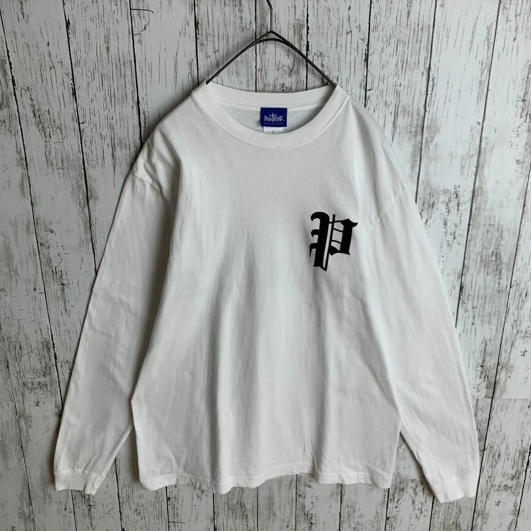 即完売Lサイズ】ファットランク☆ビッグバックロゴ入り長袖T 即完売Lサイズ】ファットランク☆ビッグバックロゴ入り長袖T