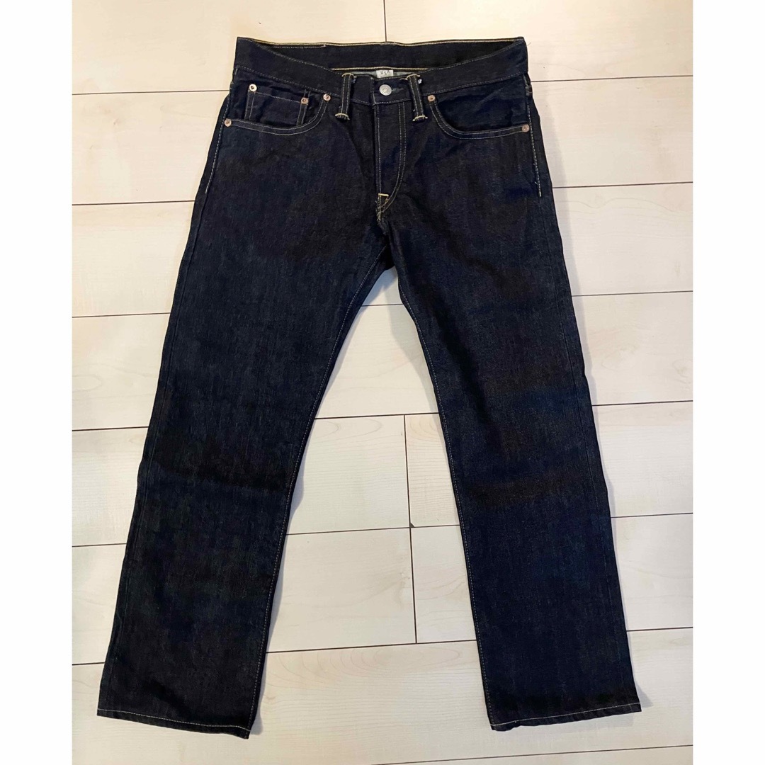 RRL - RRL Low straight インディゴ デニム パンツ W28L30の通販 RRL - RRL Low straight インディゴ デニム パンツ W28L30の通販