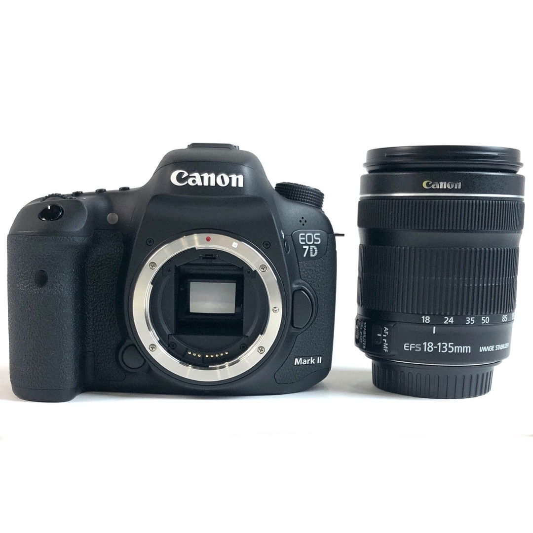キヤノン EOS 7D Mark II EF-S 18-135 IS STM レンズキット 中古 キヤノン EOS 7D Mark II EF-S 18-135 IS STM レンズキット 中古