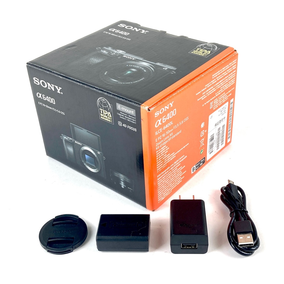 ソニー α6400 パワーズームレンズキット ILCE-6400L ブラック ソニー α6400 パワーズームレンズキット ILCE-6400L ブラック