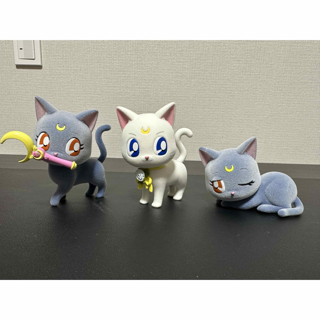 セーラームーン フィギュア ルナ アルテミス エンタメ/ホビーのおもちゃ/ぬいぐるみ(キャラクターグッズ)の商品写真