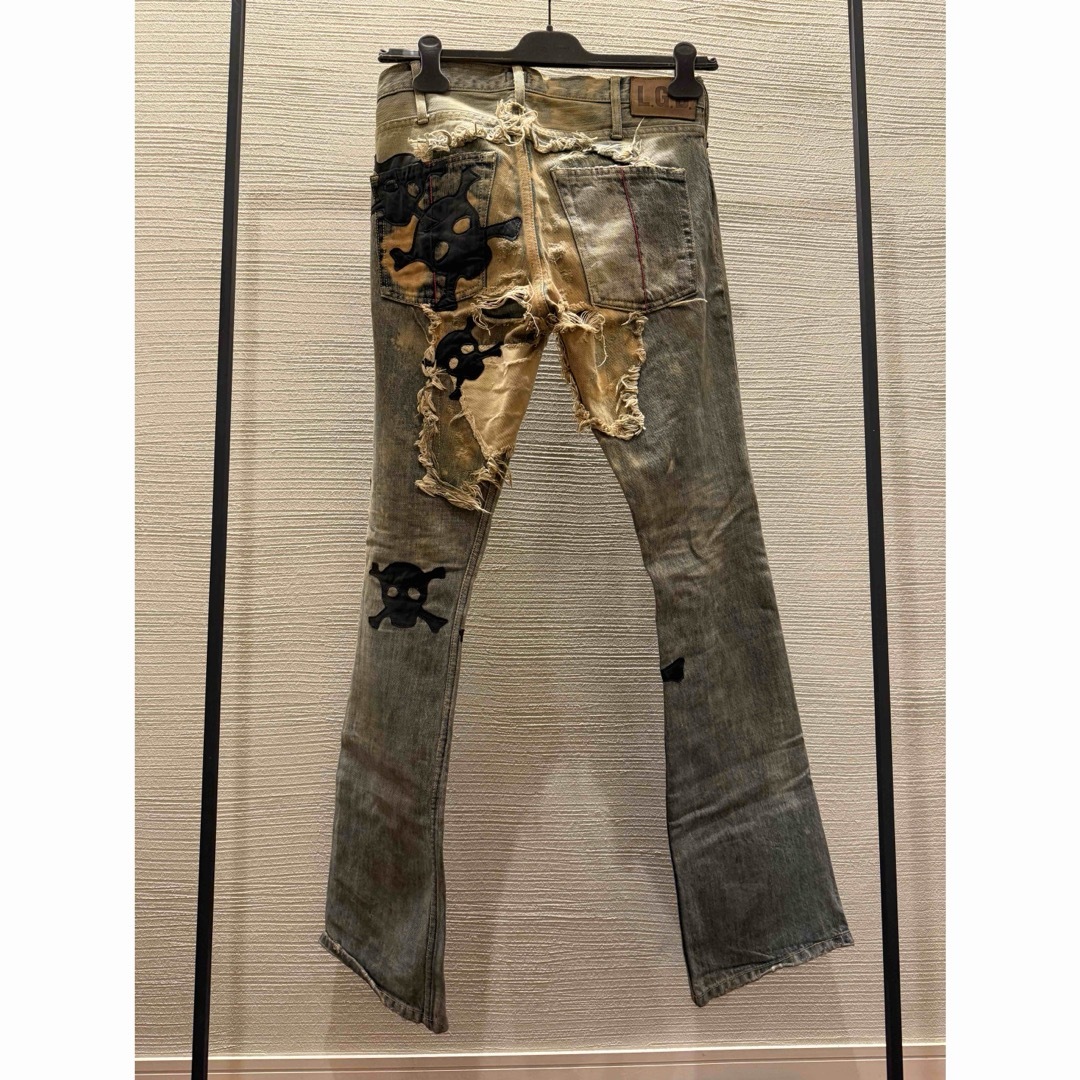 LGB - 00s L.G.B. CRAZY WOLF SKULL DENIM PANTSの通販 by n 即 LGB - 00s L.G.B. CRAZY WOLF SKULL DENIM PANTSの通販 by n 即