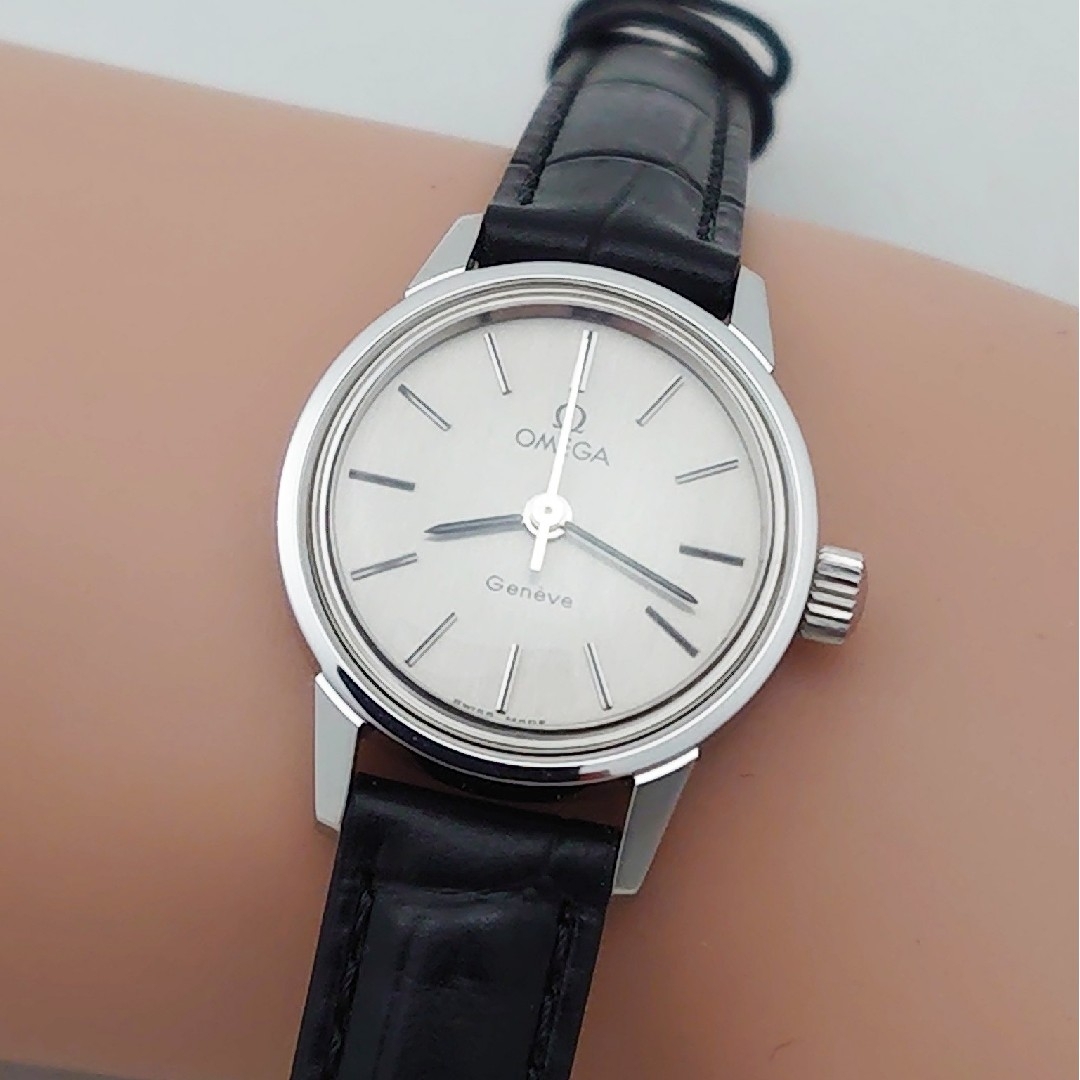 OMEGA - OH済 1974年製 オメガ ジュネーブ レディース 手巻き 中 OMEGA - OH済 1974年製 オメガ ジュネーブ レディース 手巻き 中