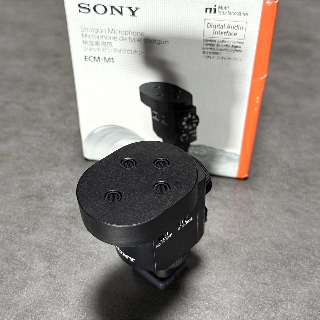 SONY - SONY(ソニー)ECM-M1 ショットガンマイクの通販 by SONY - SONY(ソニー)ECM-M1 ショットガンマイクの通販 by
