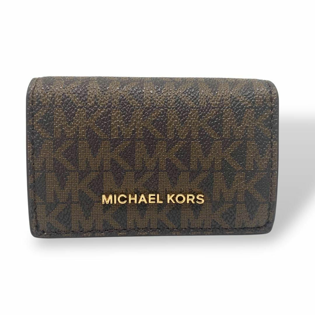 MICHAEL KORS - 美品 マイケルコース ジェットセット コンパクト MICHAEL KORS - 美品 マイケルコース ジェットセット コンパクト